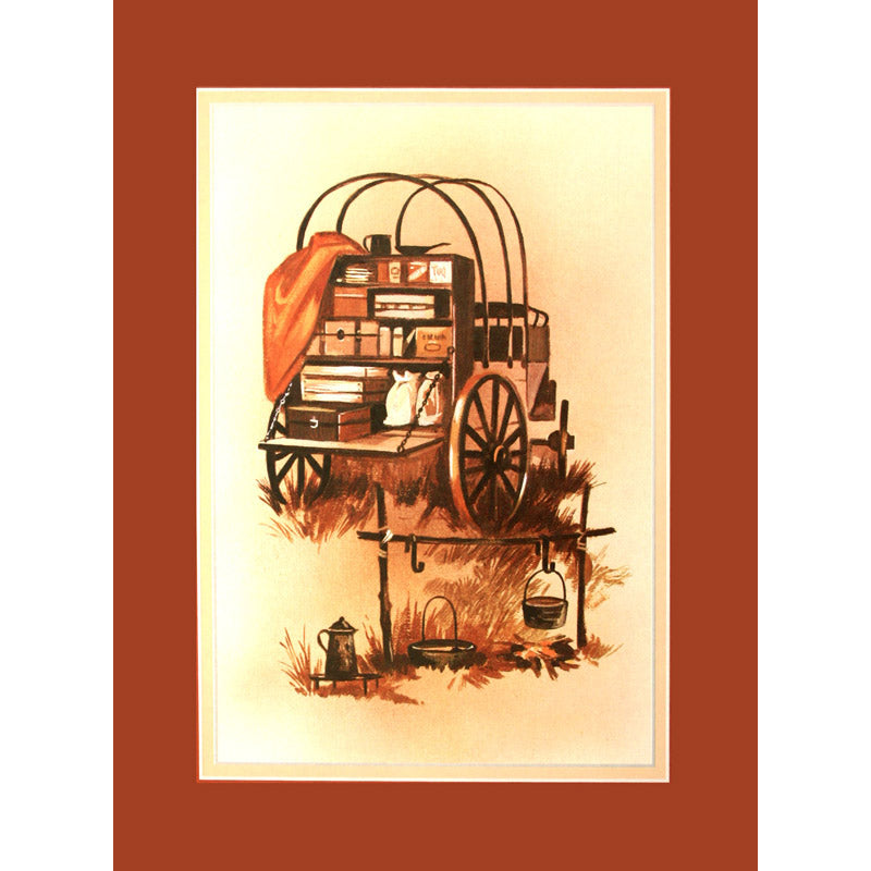 Vintage Carriage Still Life Print