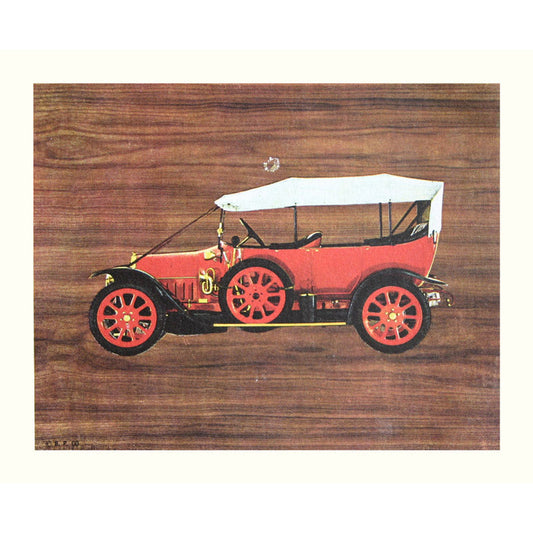Vintage Classic Car Print