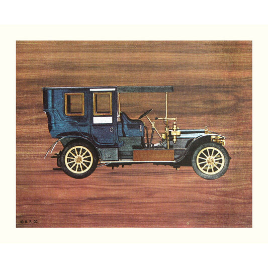 Vintage Classic Car Print