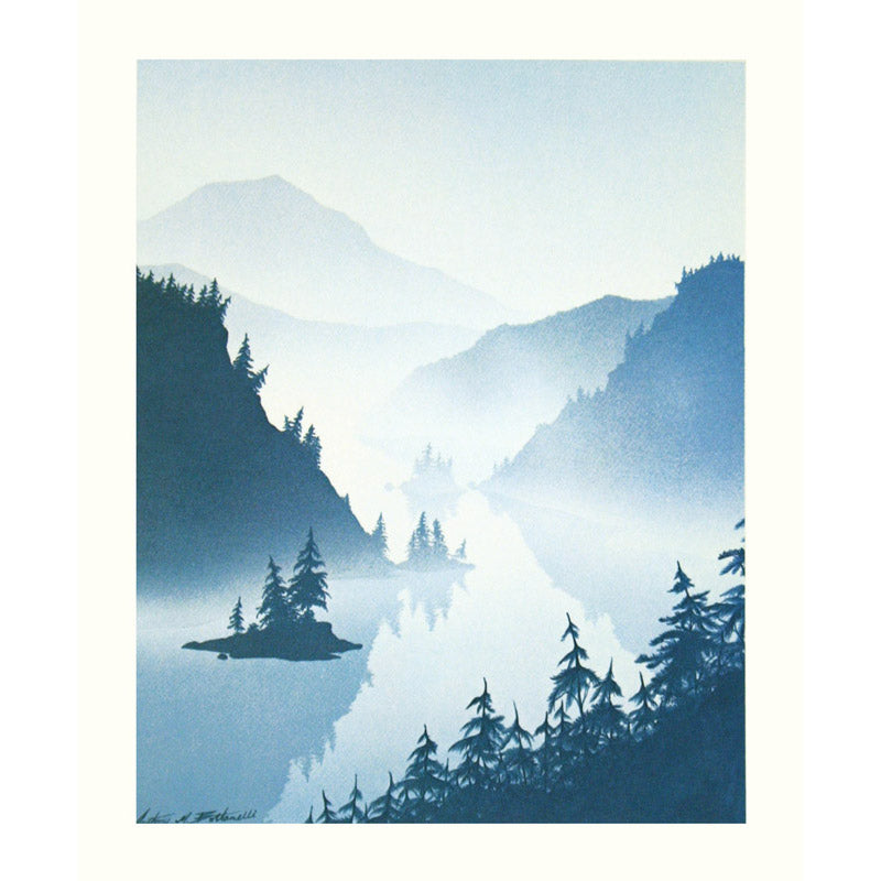 Vintage Landscape Art Print