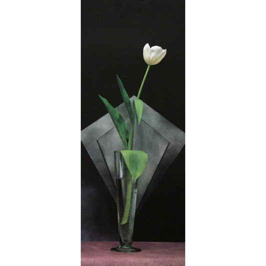 Vintage Panoramic Tulip Vase — Right